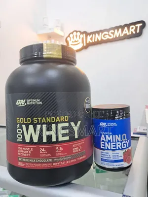 Optimum Nutrition Whey With Optimum Nutrition Amino Energy