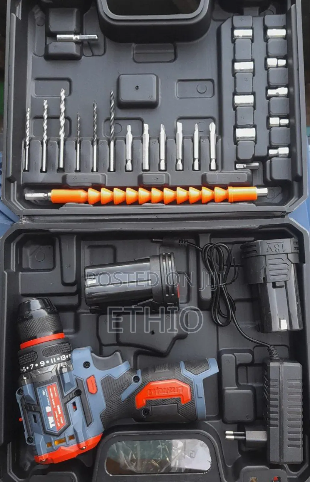 Twoif Brushless Rechargeable Drill 18V