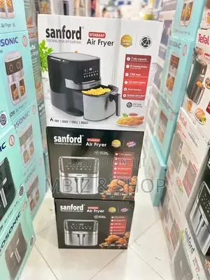 Sanford Digital Air Fryer 7 Liter ያለዘይት ምግብ ማብሰያ 7L Capacity