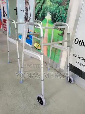 Walker 8 Step Adjustable/Fibre Adult Walkers Patient Walker