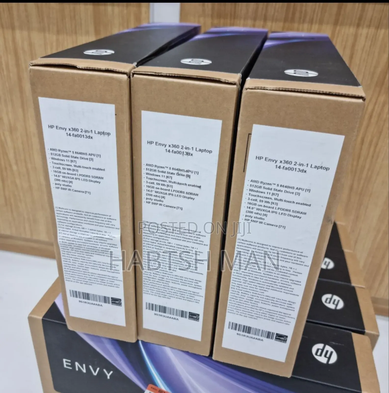 New Laptop HP Envy X360 16GB AMD Ryzen 5 SSD 512GB