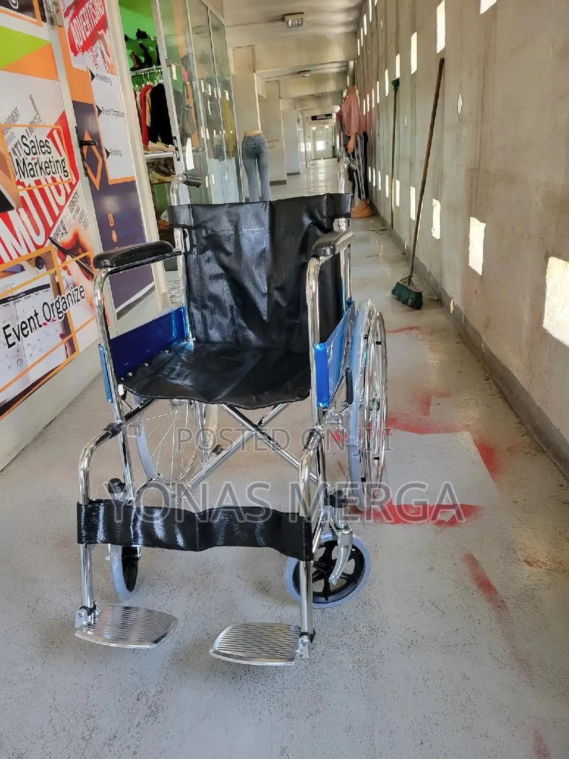 Wheelchair Are With Patient Brake Facility
