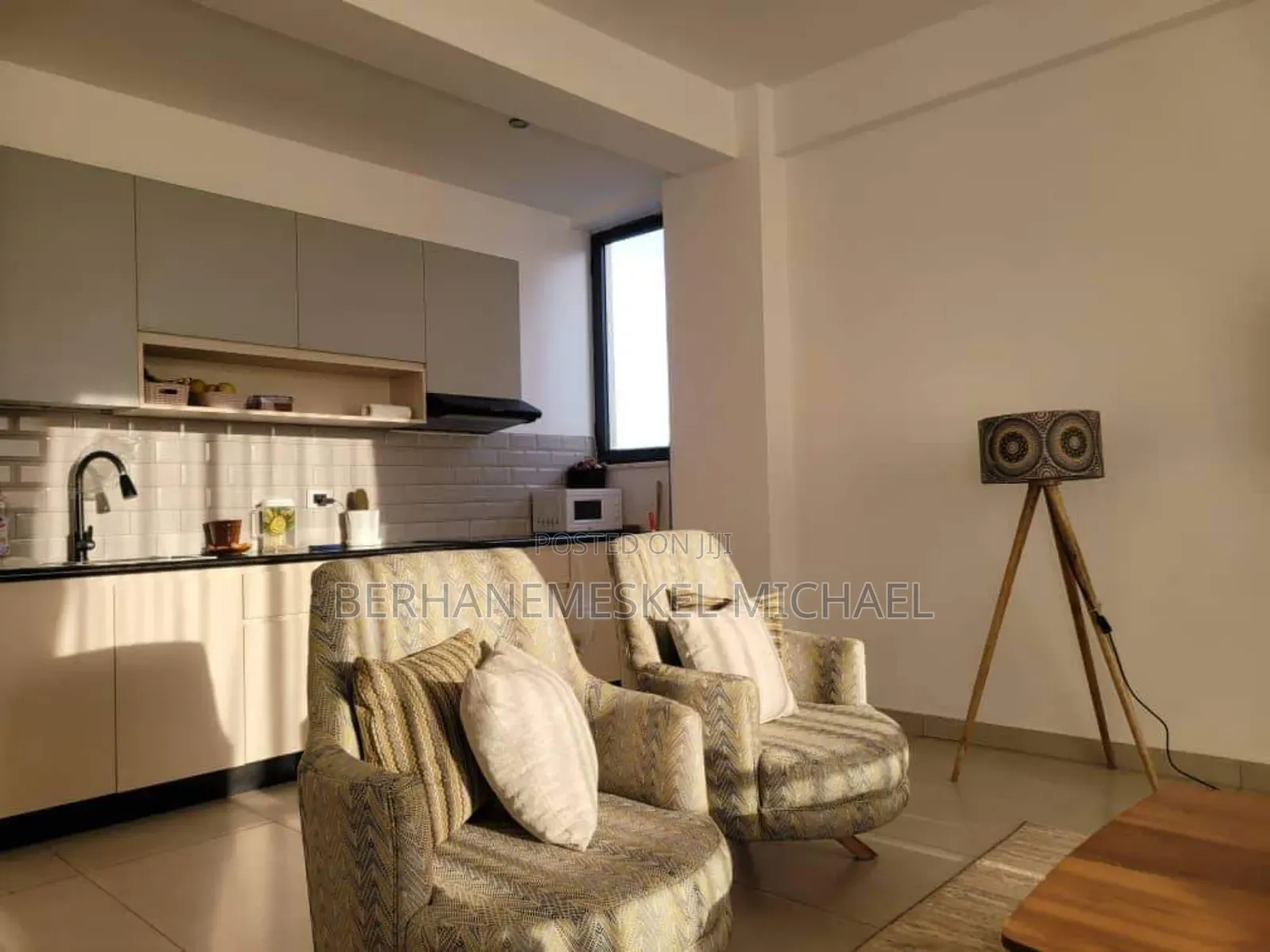Furnished 3bdrm Apartment in Bole for rent