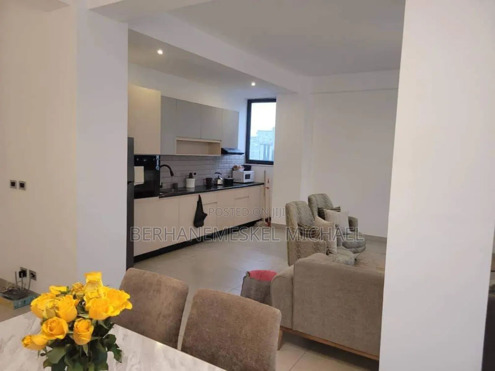 Furnished 3bdrm Apartment in Bole for rent