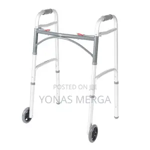 Aluminium Silver Dura Max Walker With Wheel, Model : 2901