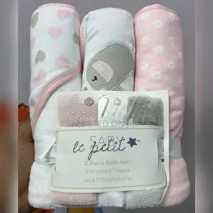 Piece Hooded Towel, 3 Piece Washcloths