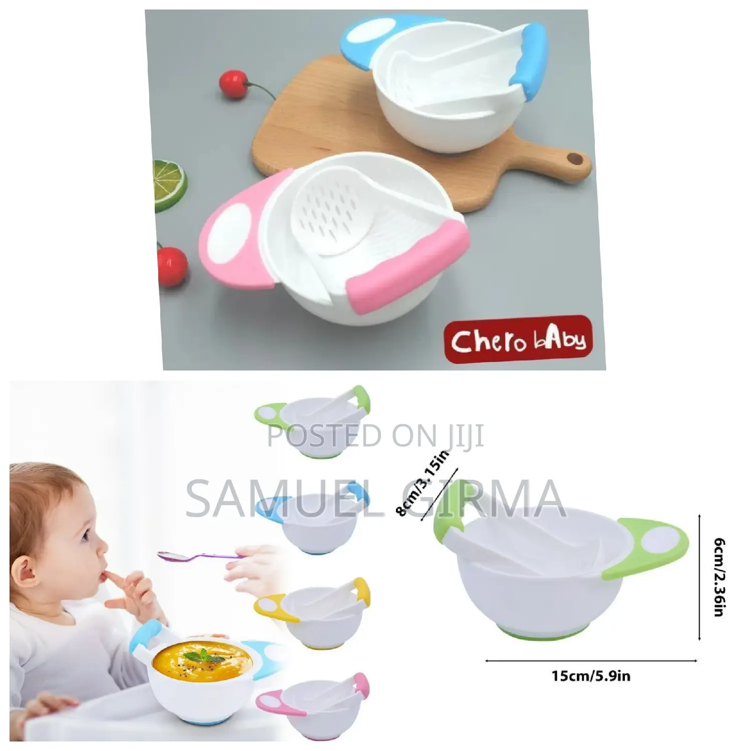 Baby Mash and Serve Bowl