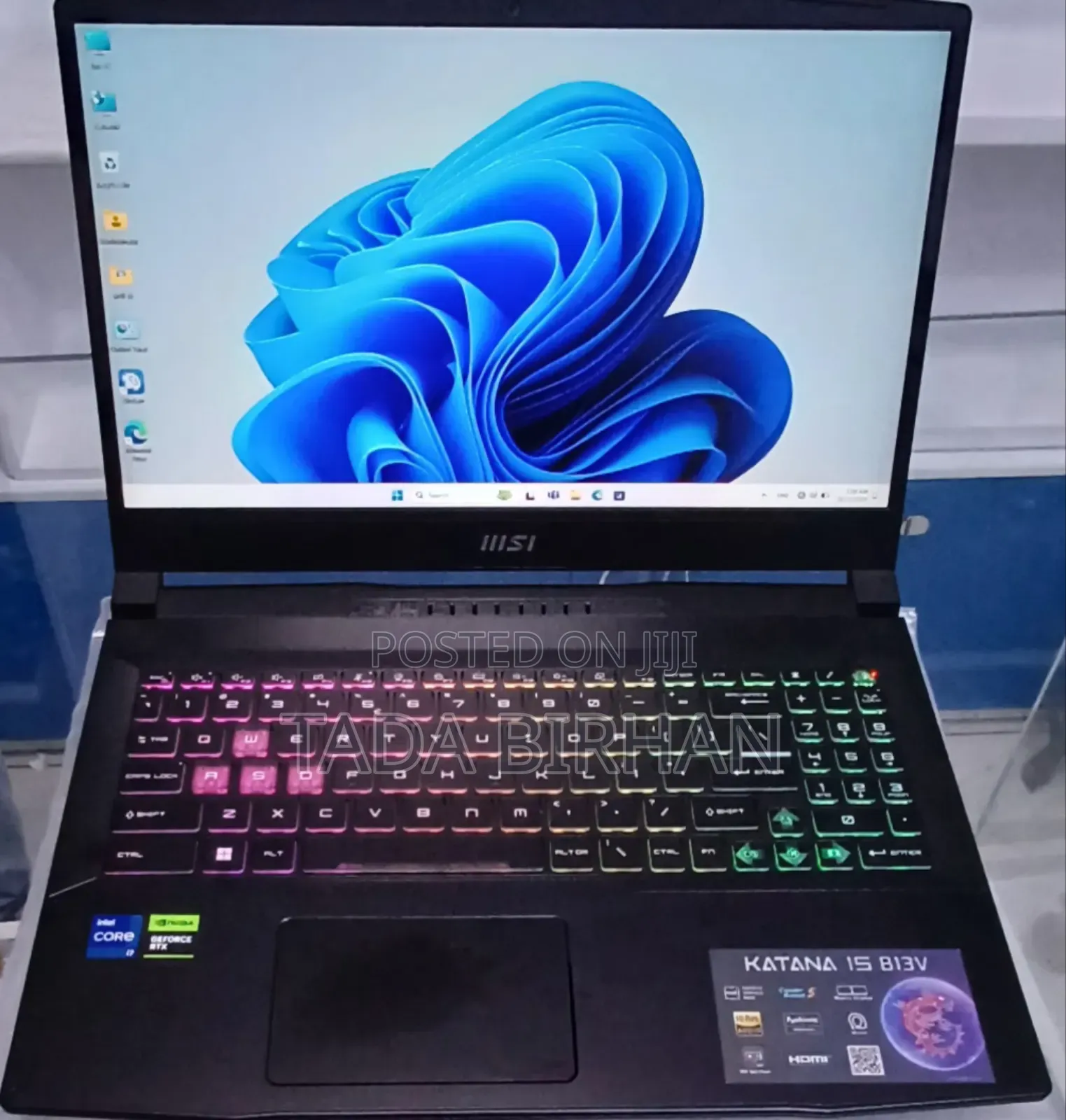 New Laptop MSI Katana GF66 32GB Intel Core I7 SSD 1T