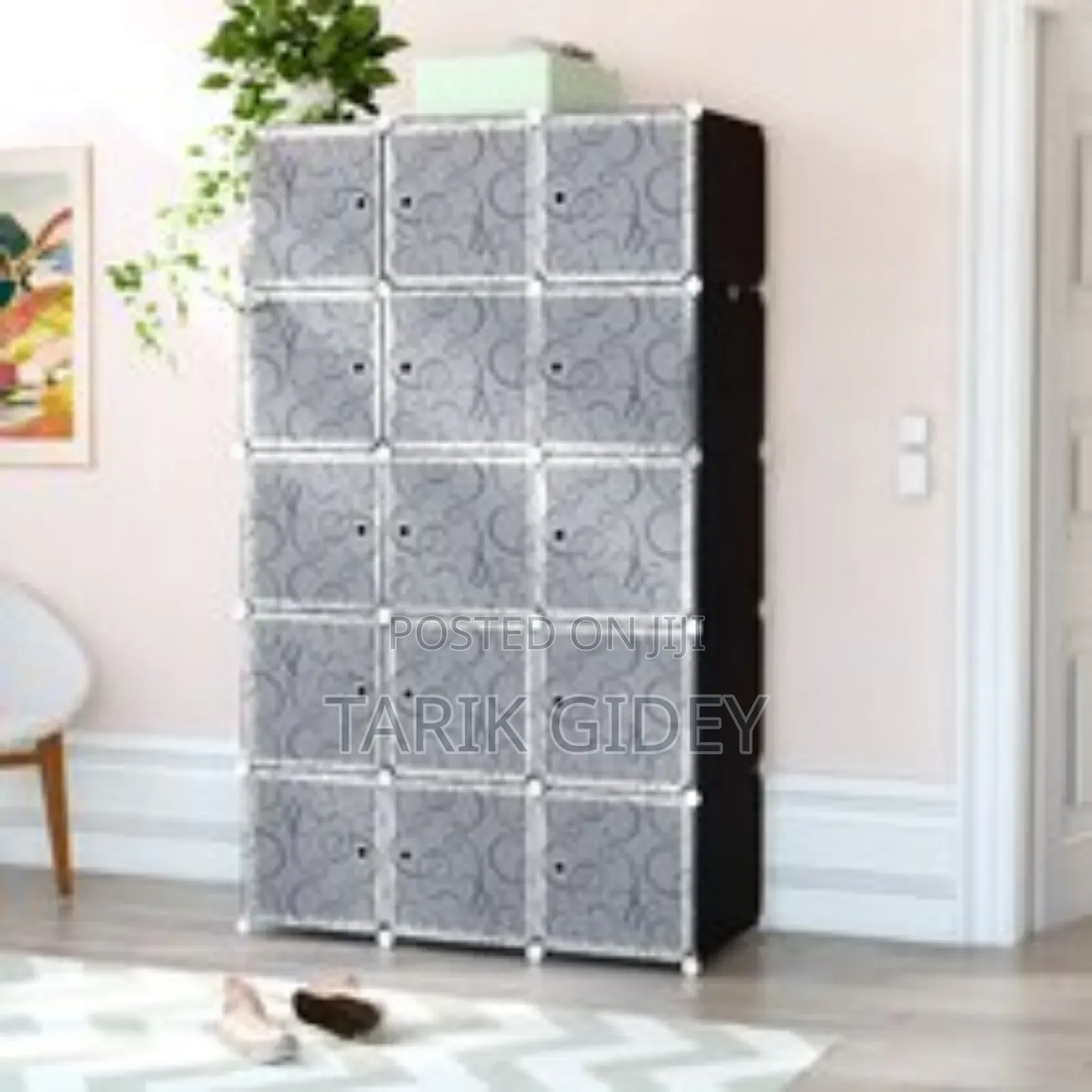 Storage Wardrobe Plastic +Metal