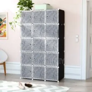 Storage Wardrobe Plastic +Metal