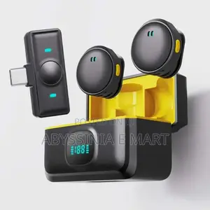 Dual Wireless Microphoneገመድ አልባ ማይክሮፎን