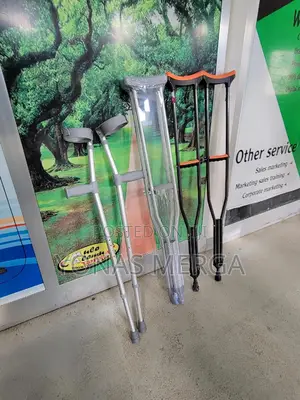 Aluminum 2pcs Crutches