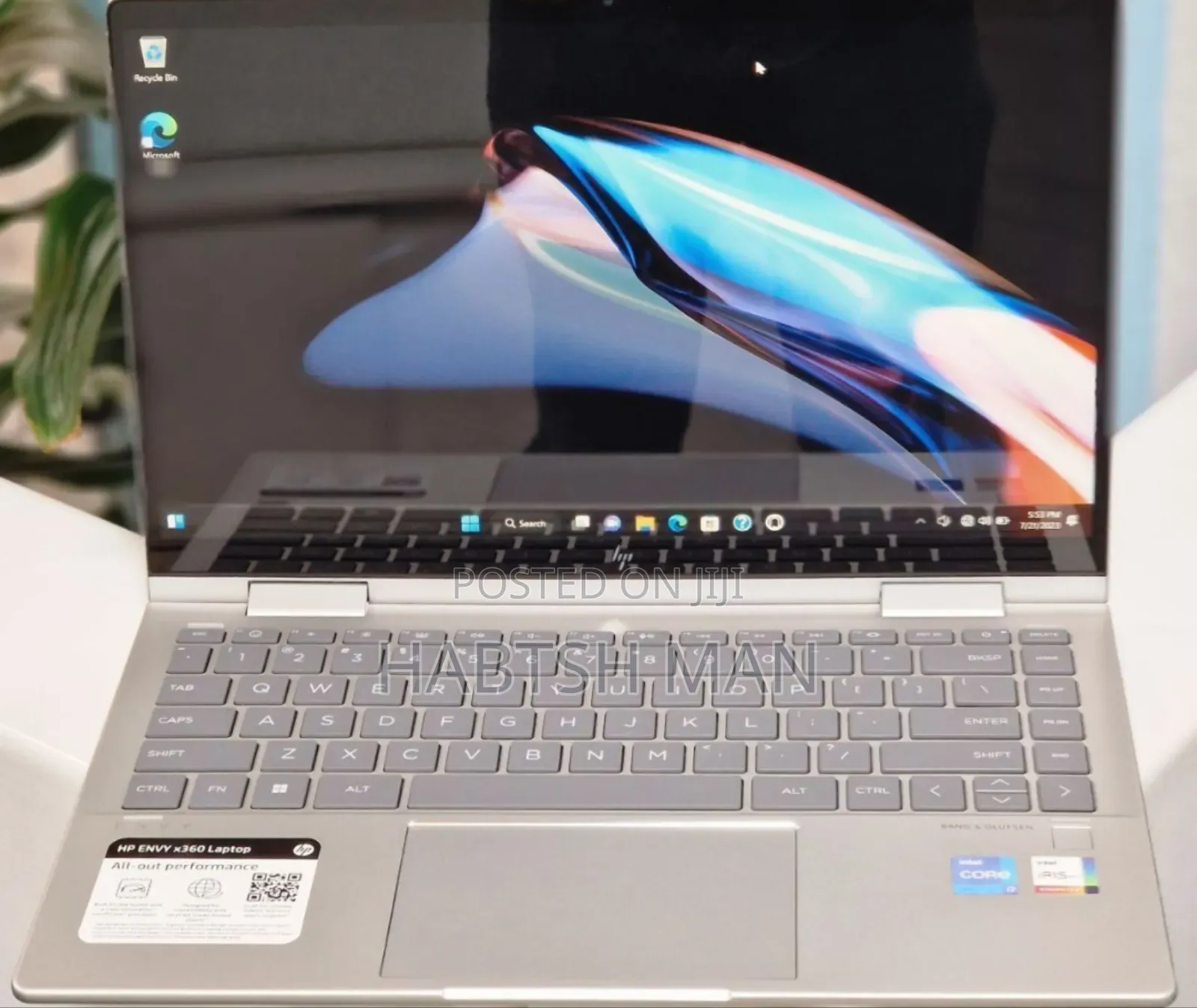 New Laptop HP Envy X360 16GB Intel Core I7 SSD 512GB