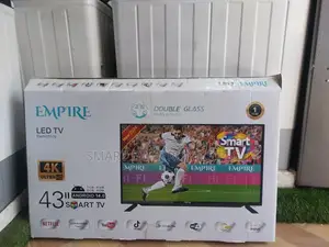 Empire 43 Inch Tv Double Glass Smart Uhd Tv