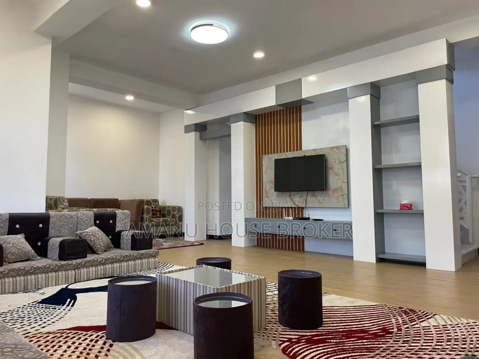 Furnished 5bdrm Apartment in Addis Abeba, Bole for rent