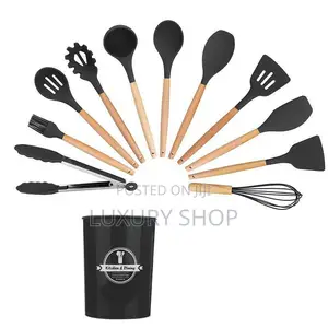 12pcs Silicon Utensils Set