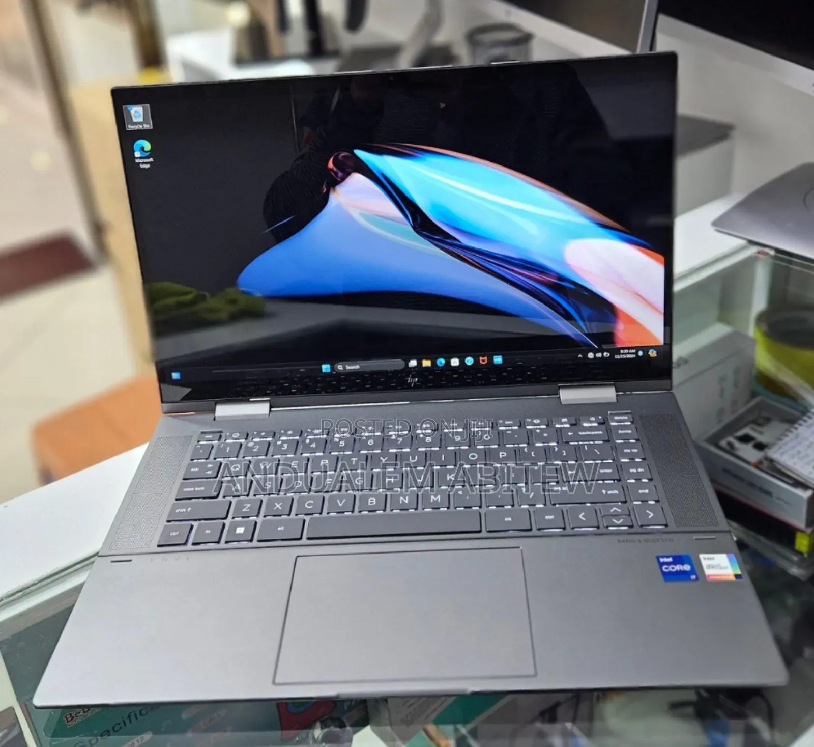 New Laptop HP Envy X360 16GB Intel Core I7 SSD 512GB