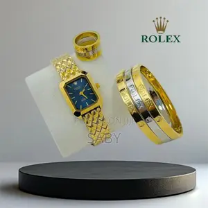 Ladies' Watch Set With Matching Bracelet Ring