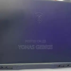 New Laptop MSI 16GB Intel Core I7 SSD 1T
