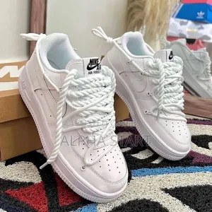 #Nike #Air_force 1 “Double Lace” 
 Master Quality