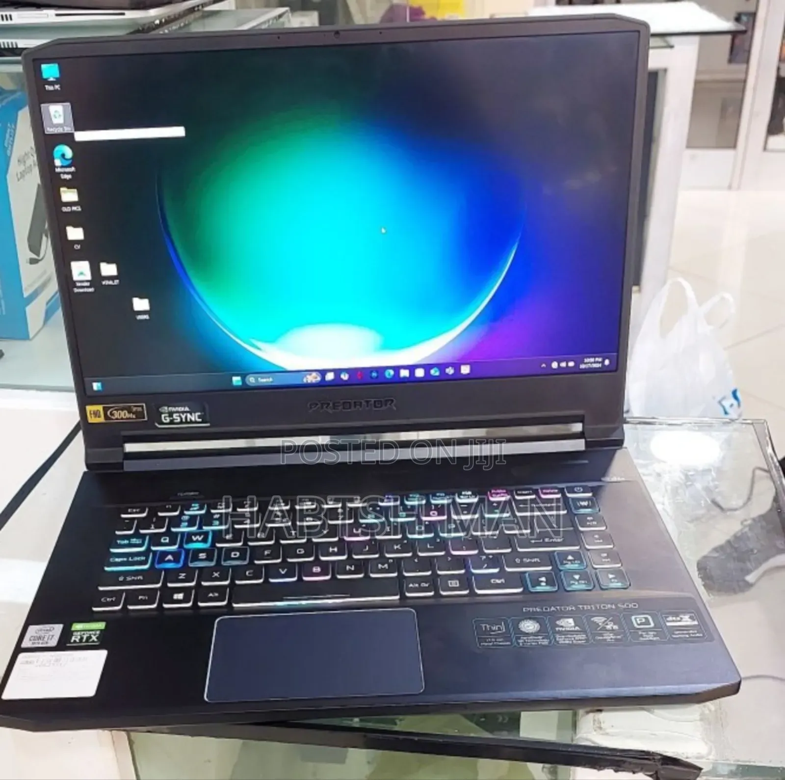 New Laptop Acer Predator Helios 300 16GB Intel Core I7 SSD 512GB