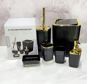 6-Piece Bathroom Set for All Your Cleaning Needs