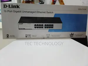 16 Port D-Link Rack Mount Gigabit Switch