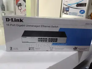 16 Port D-Link Rack Mount Gigabit Switch