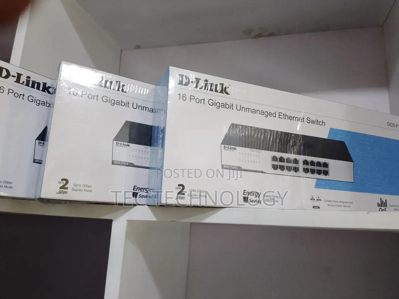 16 Port D-Link Rack Mount Gigabit Switch