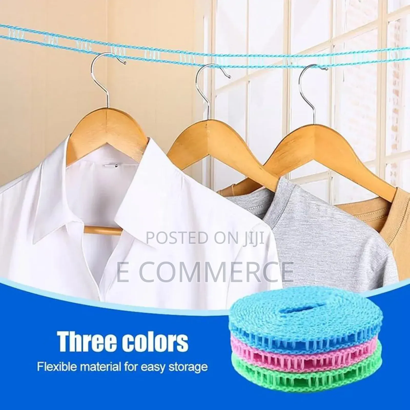 6M Windproof Clothesline