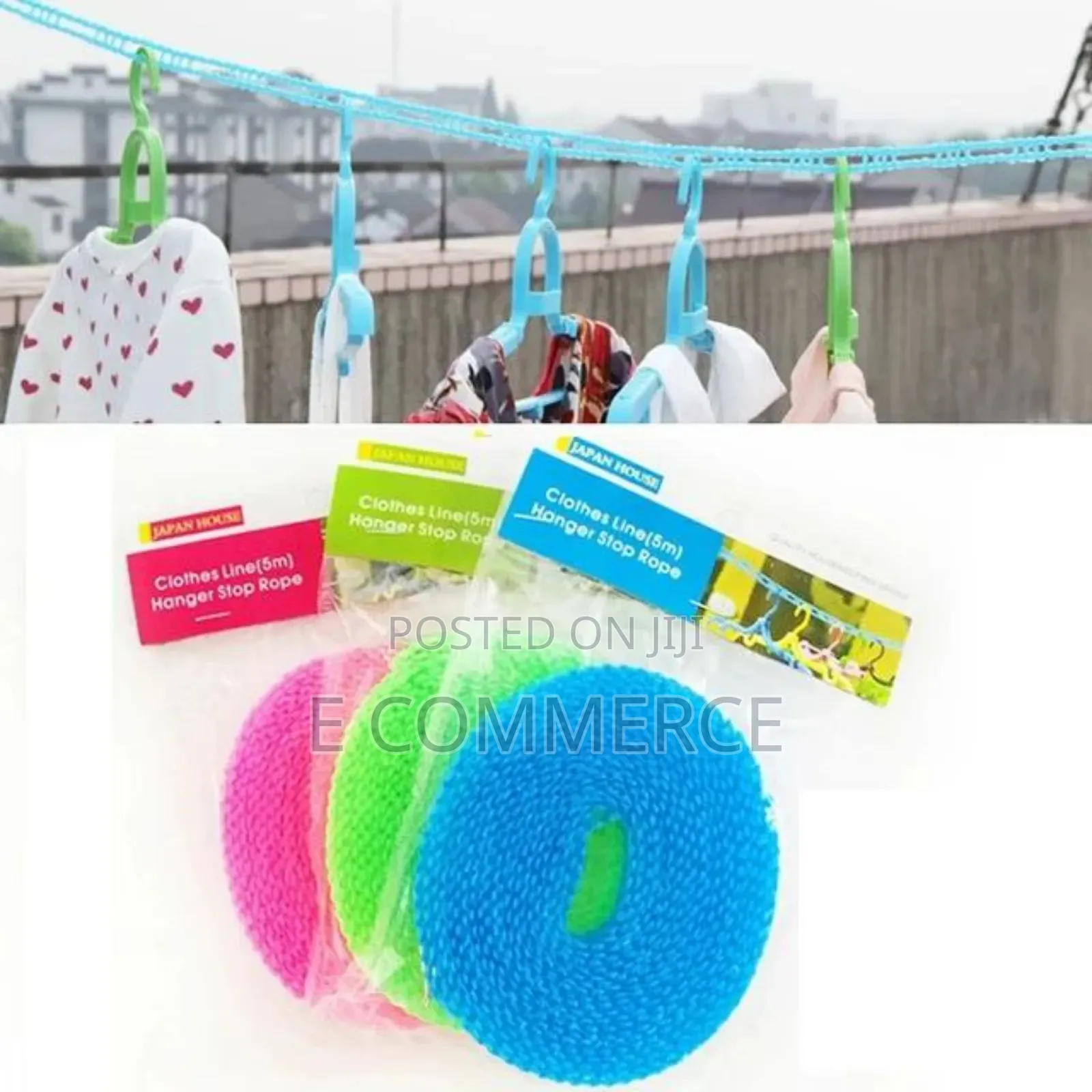 6M Windproof Clothesline