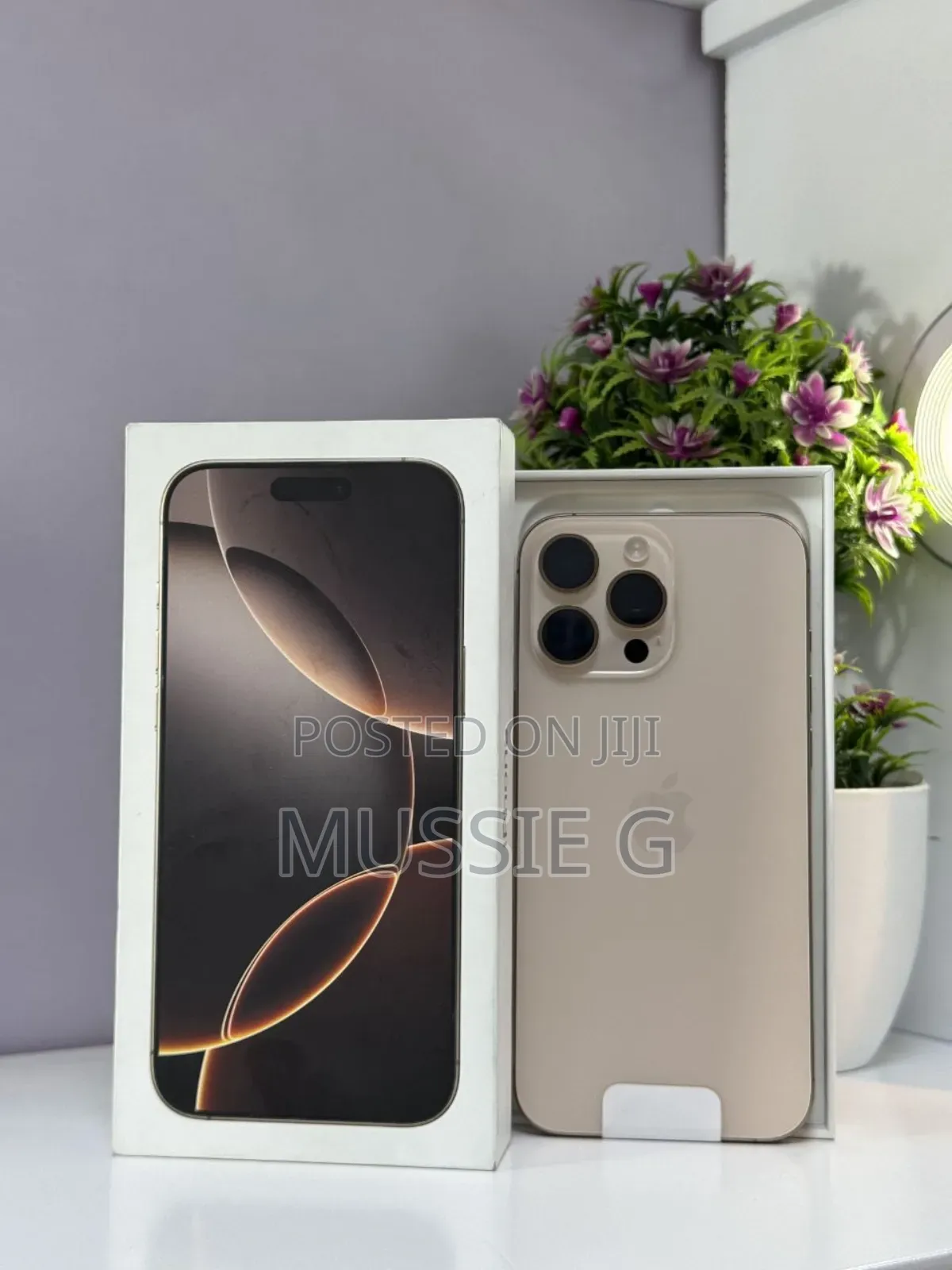 New Apple iPhone 16 Pro Max 256 GB Gold