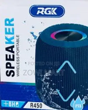 RGK Small Portable Bluetooth Speaker R450 IPX6 Water Resista