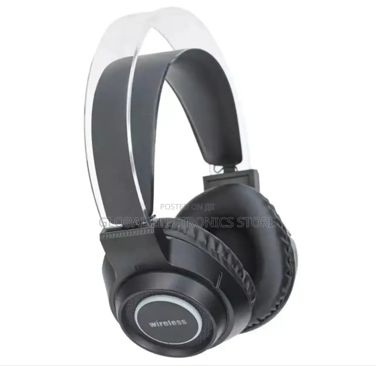 Wireless Noise Cancelling Headphones With RGB Led Lights