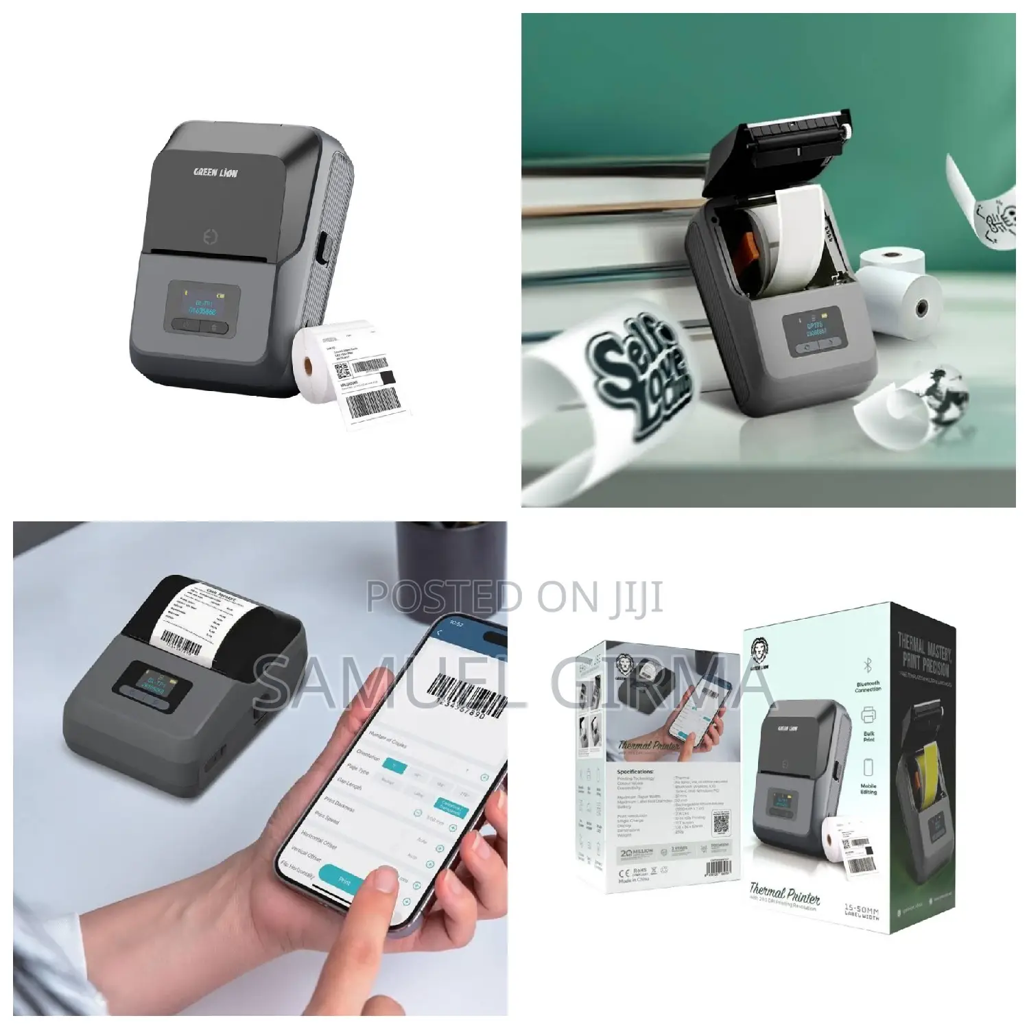 Green Lion Portable Thermal Printer
