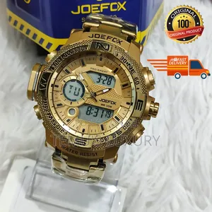 Joefox Gold Deals Digital Watch
