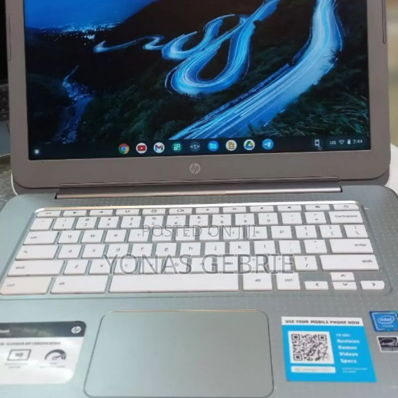 New Laptop HP Chromebook 2GB Intel Celeron SSD 16 GB