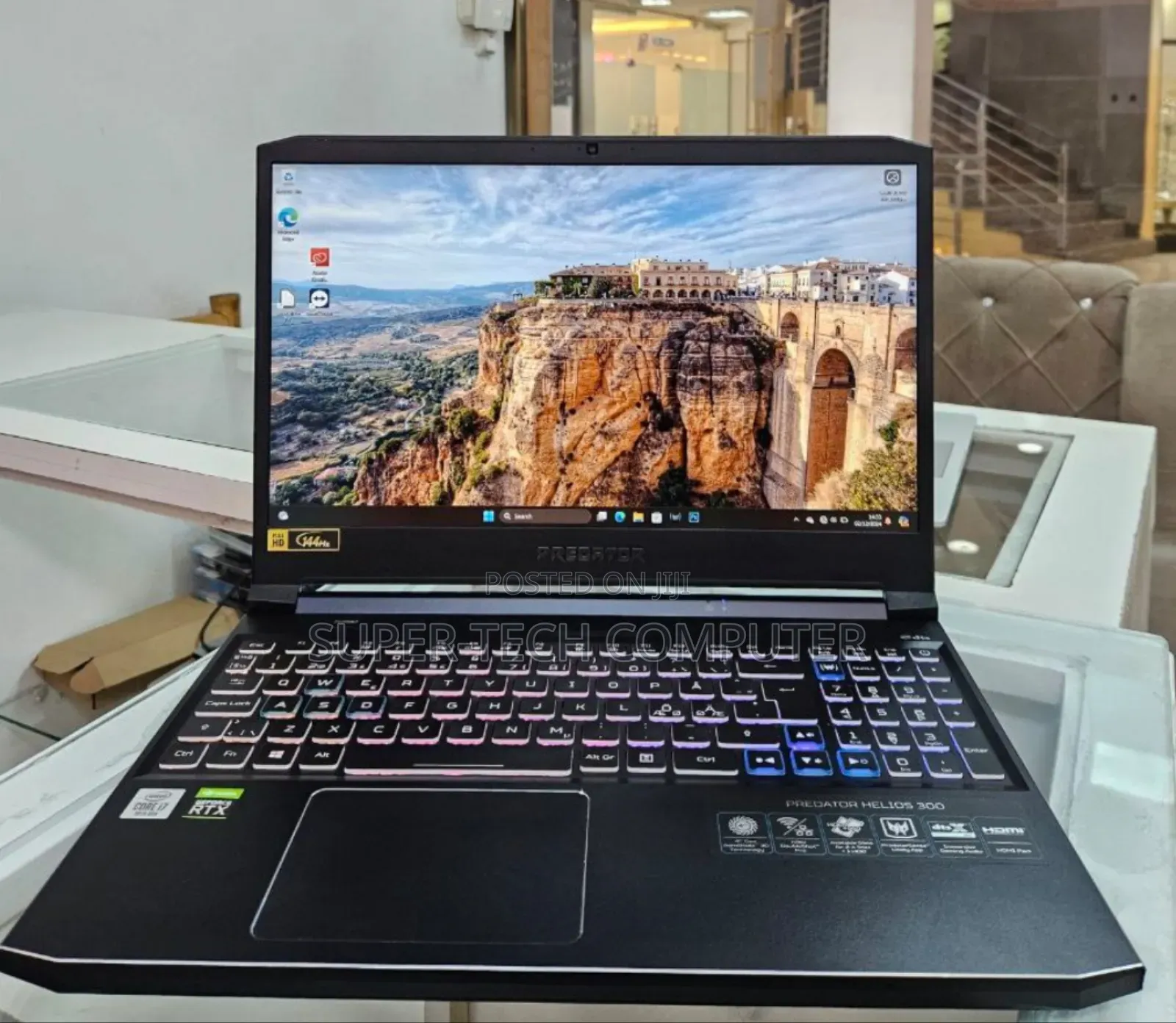 New Laptop Acer Predator Helios 300 16GB Intel Core I7 SSD 512GB