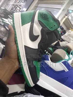 Air Jordan 1 Green White Master Quality Shoes for You