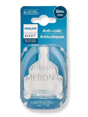 Avent Anti Colic Nipples 6m+