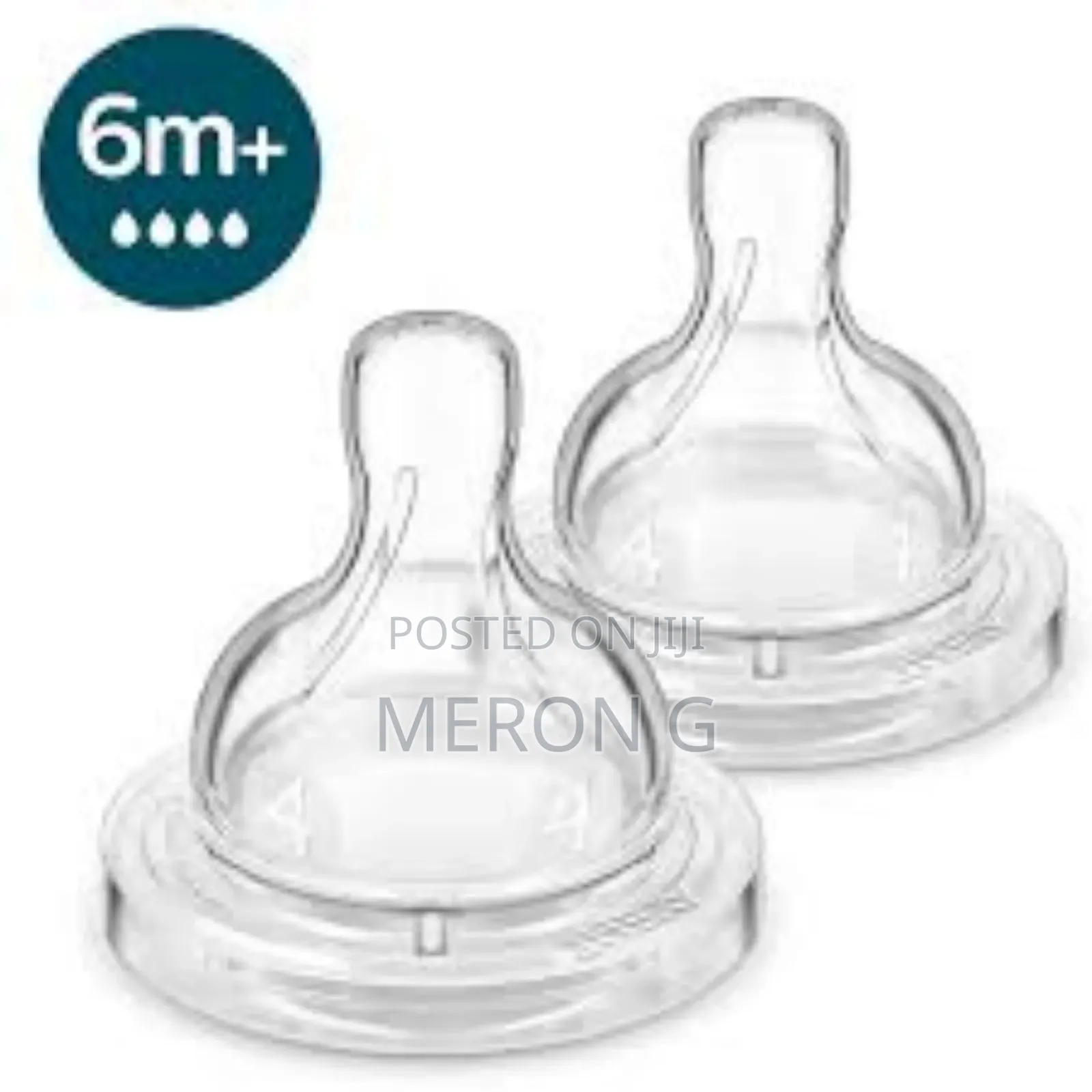 Avent Anti Colic Nipples 6m+