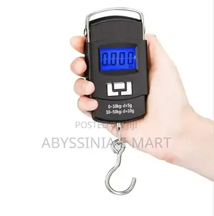 Portable Digital Luggage Scale 50ኪሎ የሚመዝን