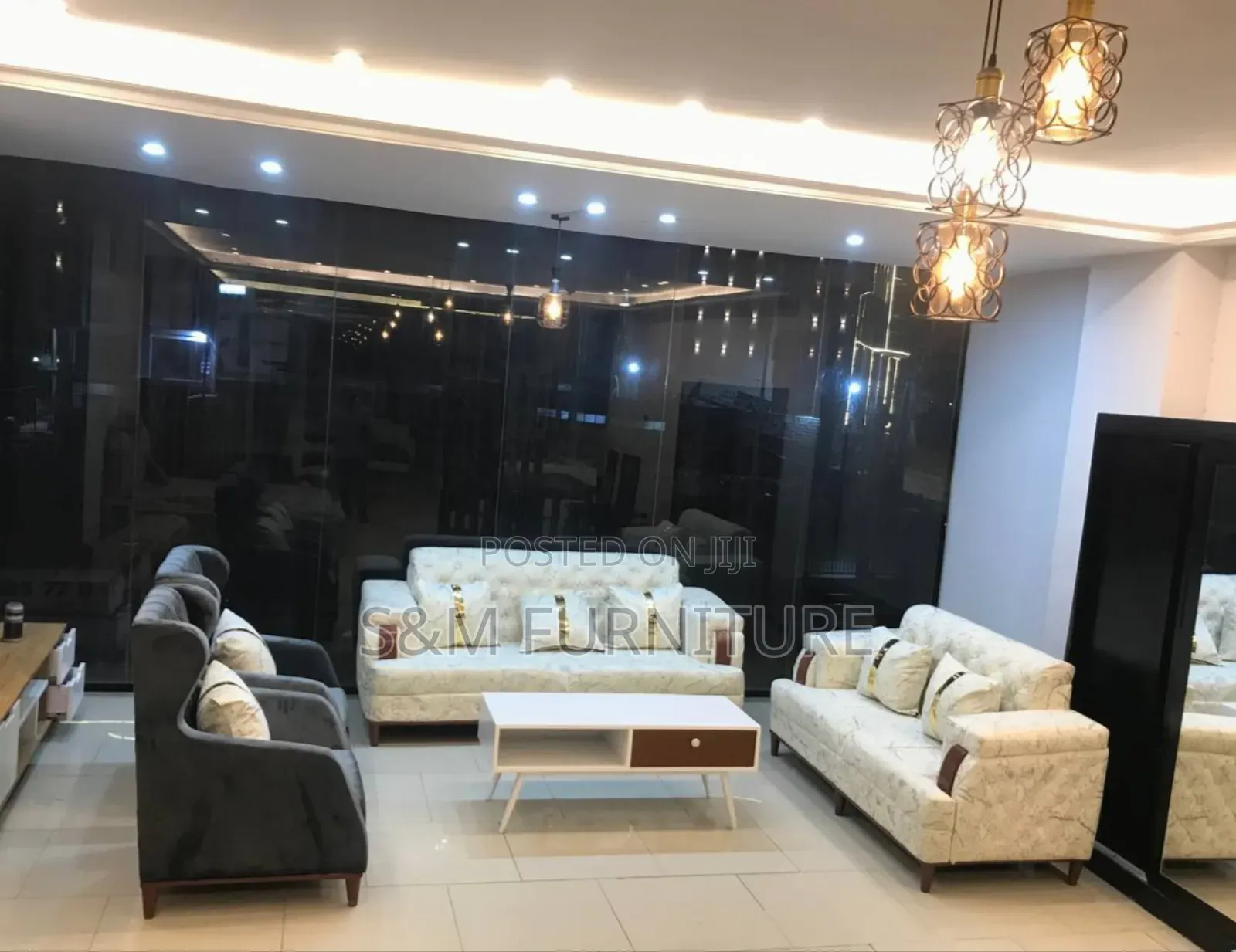 Marvellous 3+2+1+1 Sofa Set With Table.