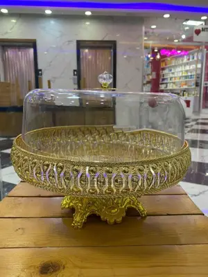 Golden Cake Stand