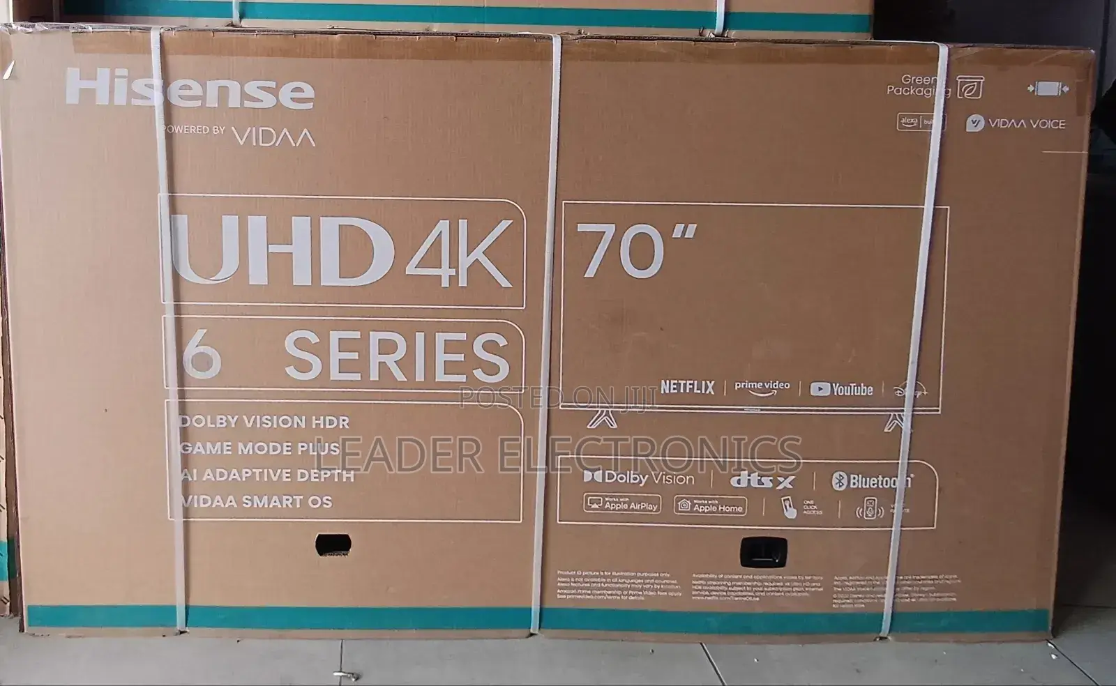 Hisense Tv 70" Inch Smart Android Tv