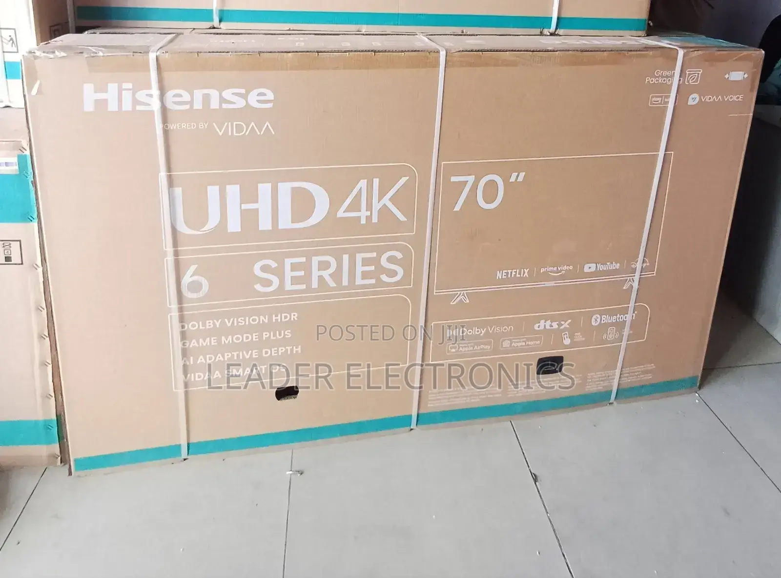 Hisense Tv 70" Inch Smart Android Tv