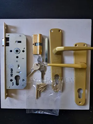 KALE Cylinderical Door Lock Handle Set "Made in Turkey"