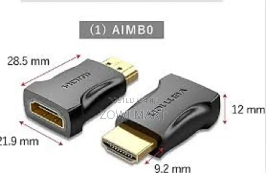 HDMI Male to Female Adapter Connectors