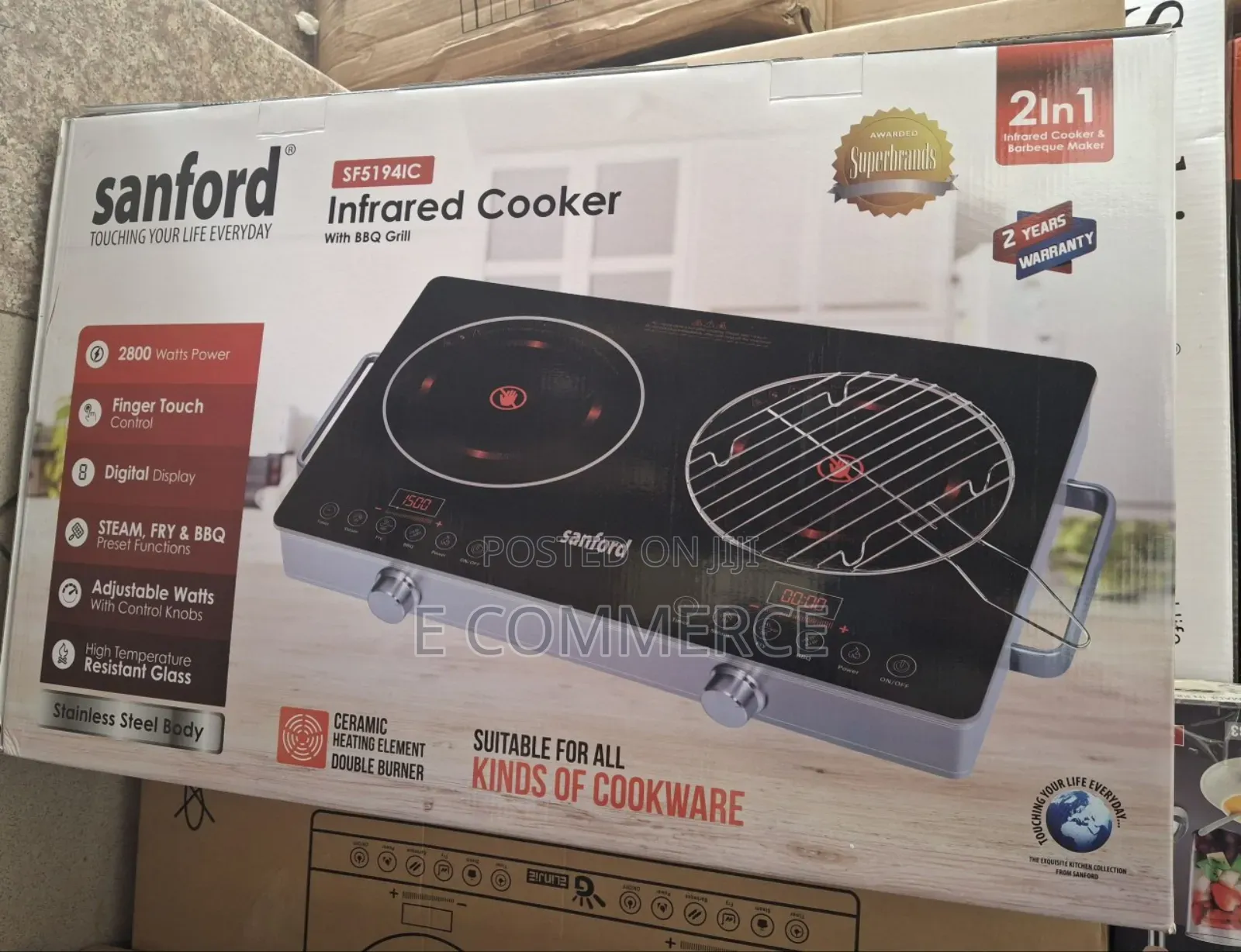 SANFORD Infrared Double Cooker SF5194IC