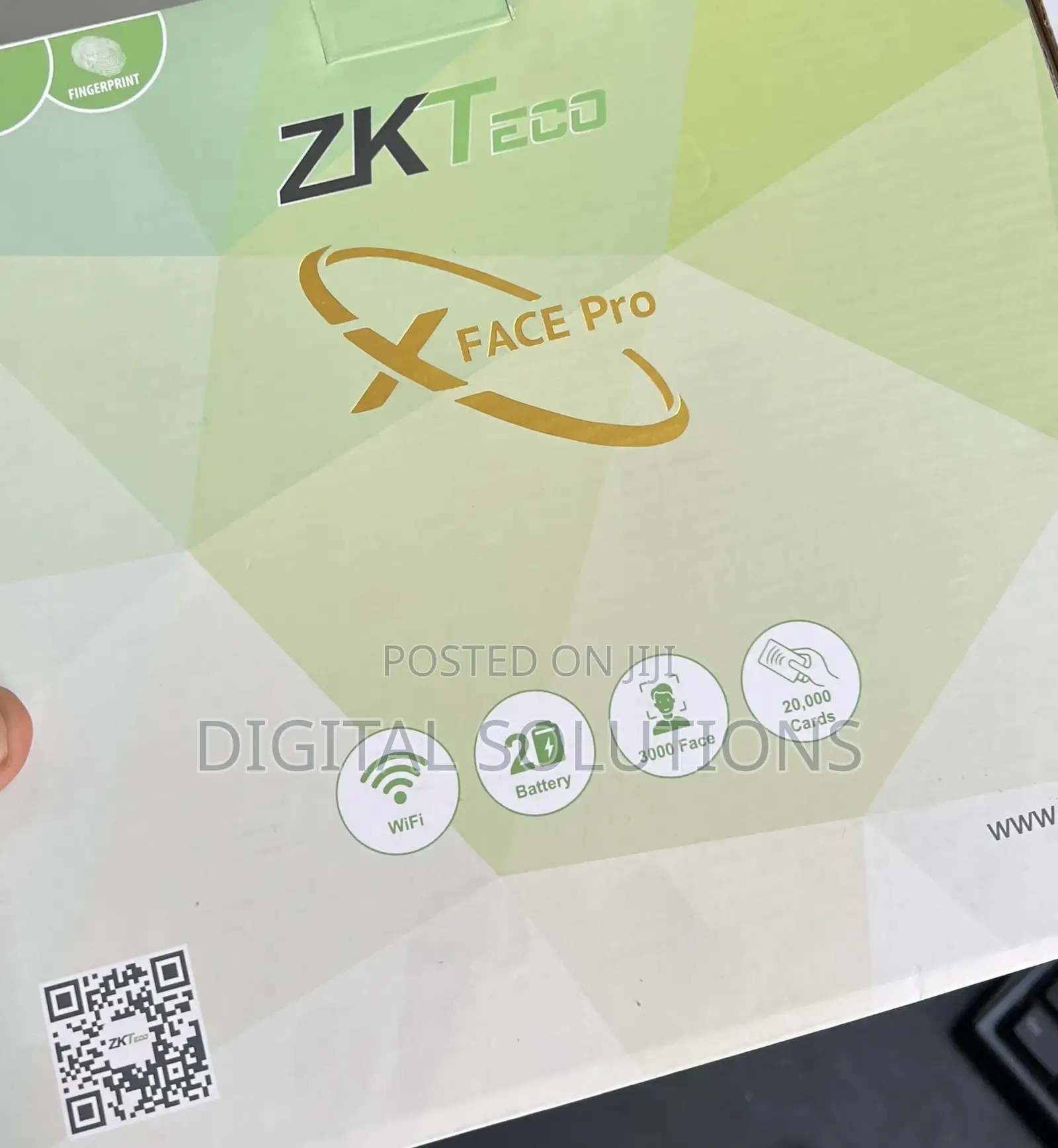 X Face Pro Time Attendance Access Control Zkteco Xface Pro